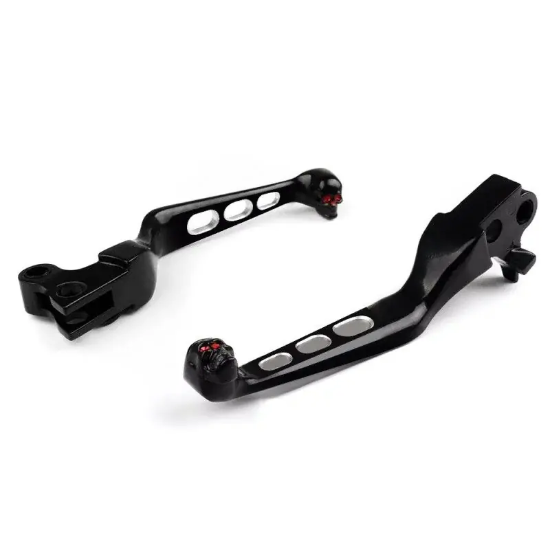 Aanbieding Remhendel en koppelingshendel Set Edge Cut passend voor Harley Davidson Sportster Dyna Softail Touring 1996- zwart
