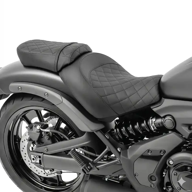 Comfortzadel geschikt voor Kawasaki Vulcan S 15-25 Craftride HP30 zwart Favoriet