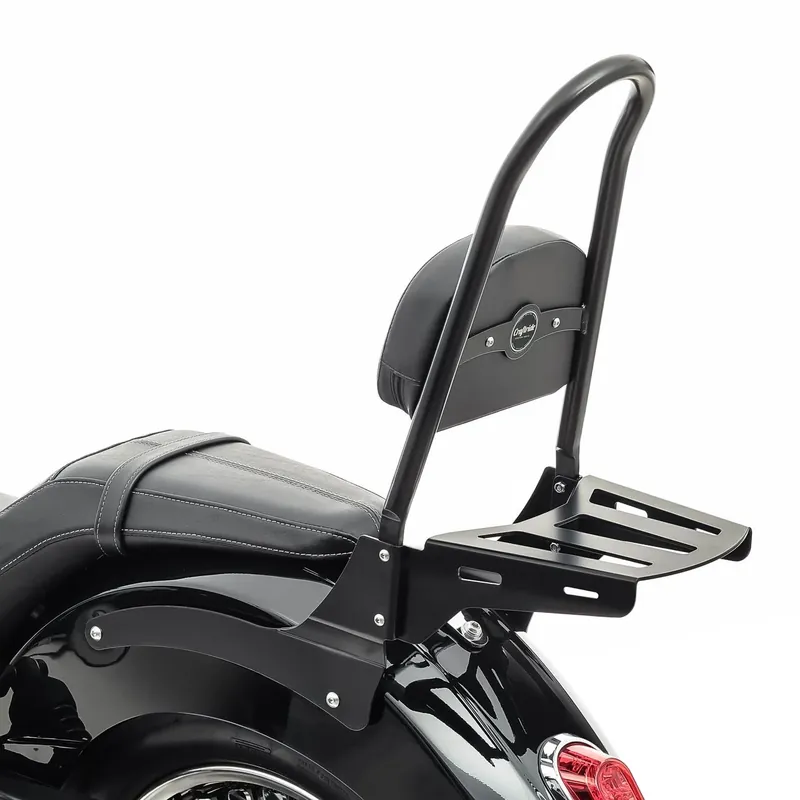 Weekendaanbieding Sissy Bar met Bagagerek compatibel met Indian Scout / Sixty 15-23 zwart Casual L Craftride