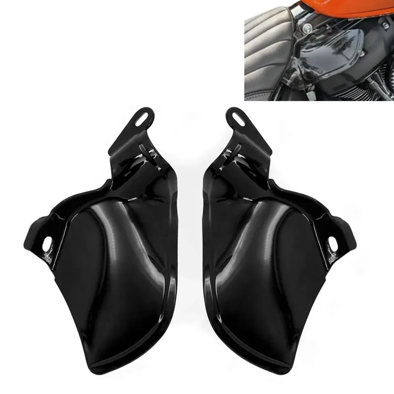 Winddeflector compatibel met Harley Davidson Softail 18-26 Hitteschild Craftride WA3 zwart Finale Uitverkoop