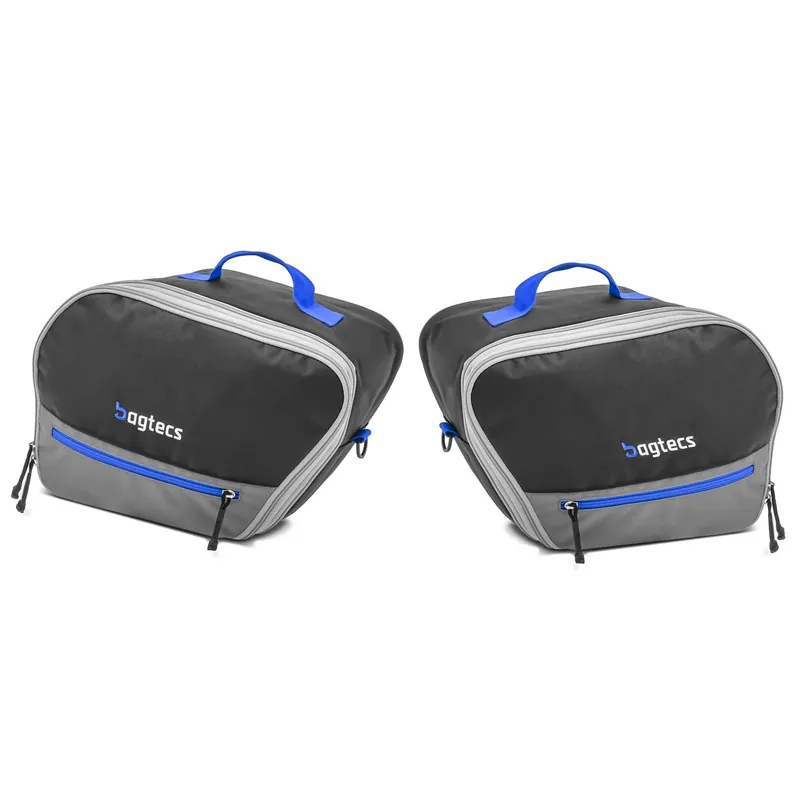 Bagtecs binnentassen set compatibel met Yamaha Tracer 9 / GT 21-24 geschikt voor originele zijkoffers Tour en City blauw-zwart Weekendaanbieding