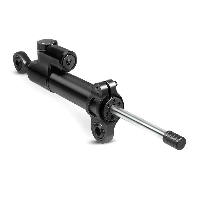 Veilige Betaling Stuurdemper motorfiets Zaddox LD1 Stuurstabilisator universeel zwart