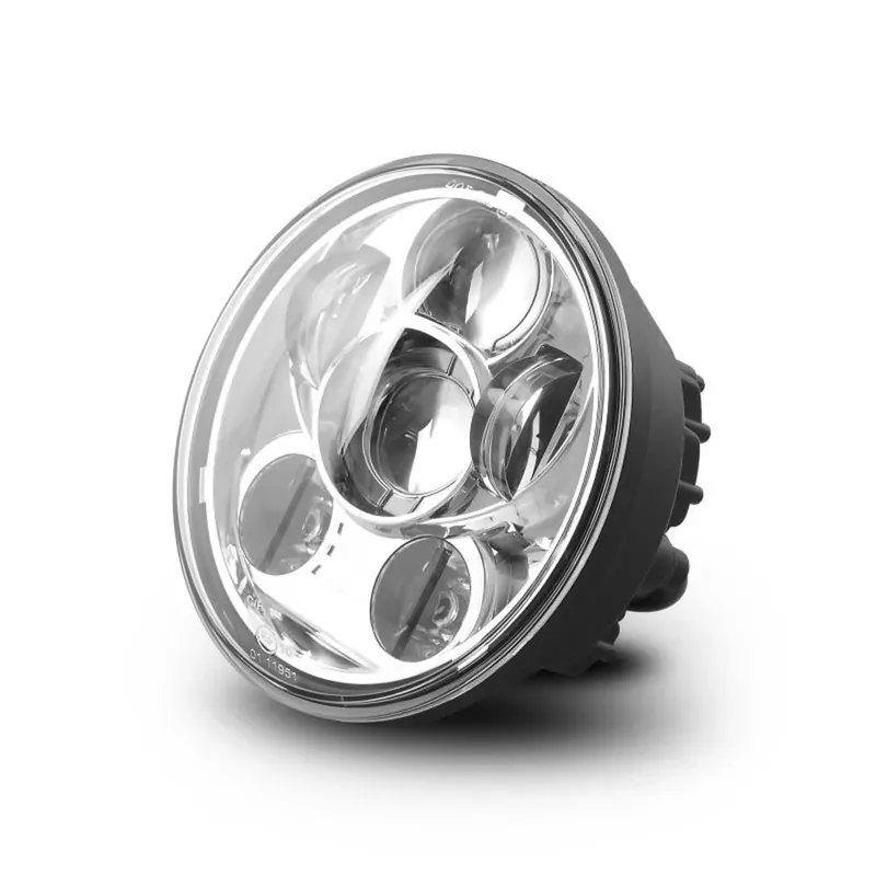 Koopje Koplamp LED 5,75 Inch passend voor Harley Davidson Sportster 1200 Custom 96-20 chroom van Craftride