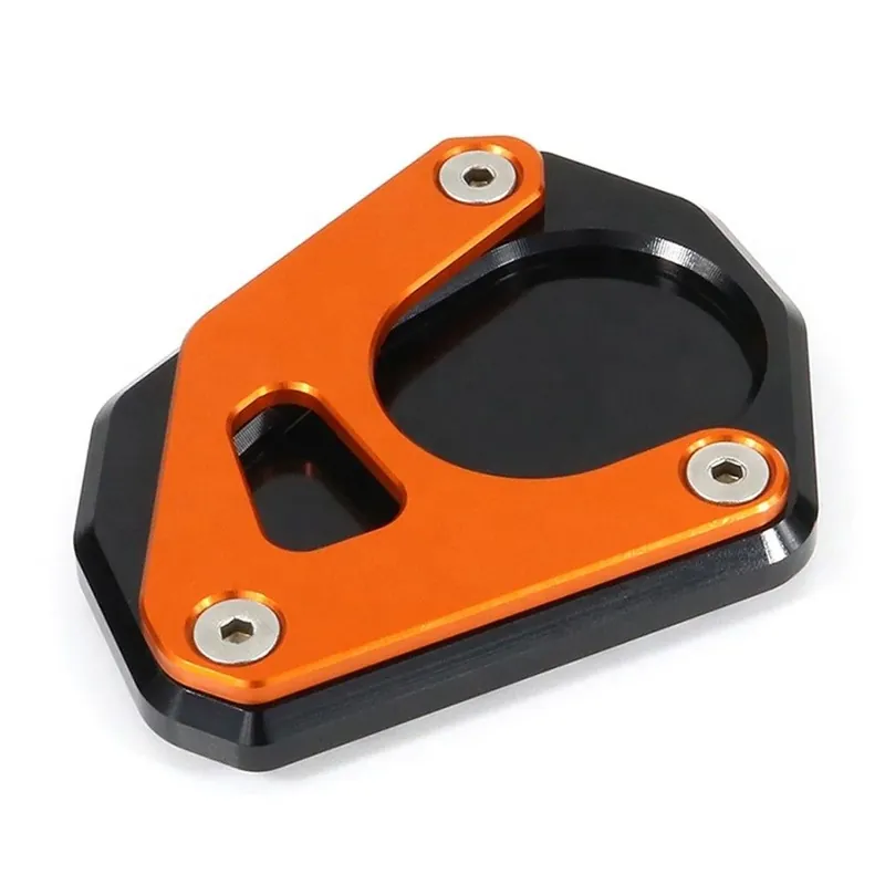 Zijstandaard voet vergroting compatibel met KTM 390 Adventure 20-24 Motoguard FV5 zwart-oranje Koopje