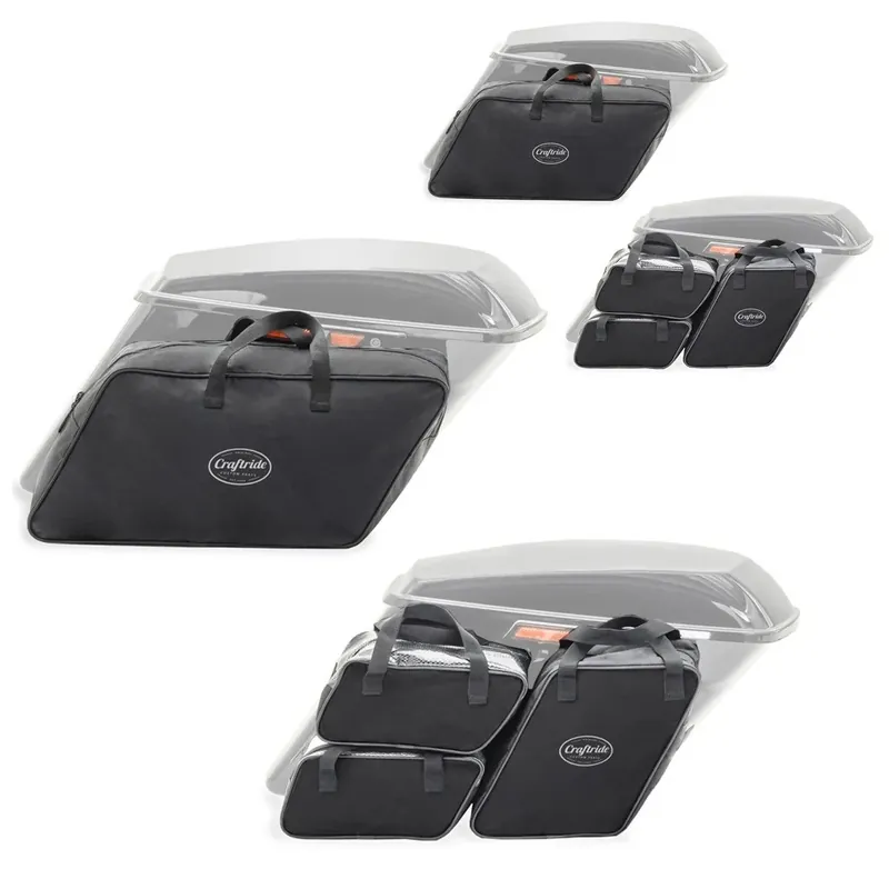 2x Koffer binnentassen compatibel met Harley Davidson Touring 08-26 Craftride HT4 Set Discount Shop Nu