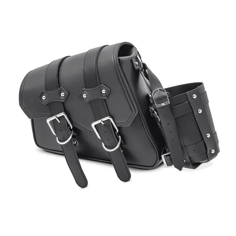 Bestseller Motor zadeltas voor Choppers en cruisers zijtas Craftride SB5 links zwart