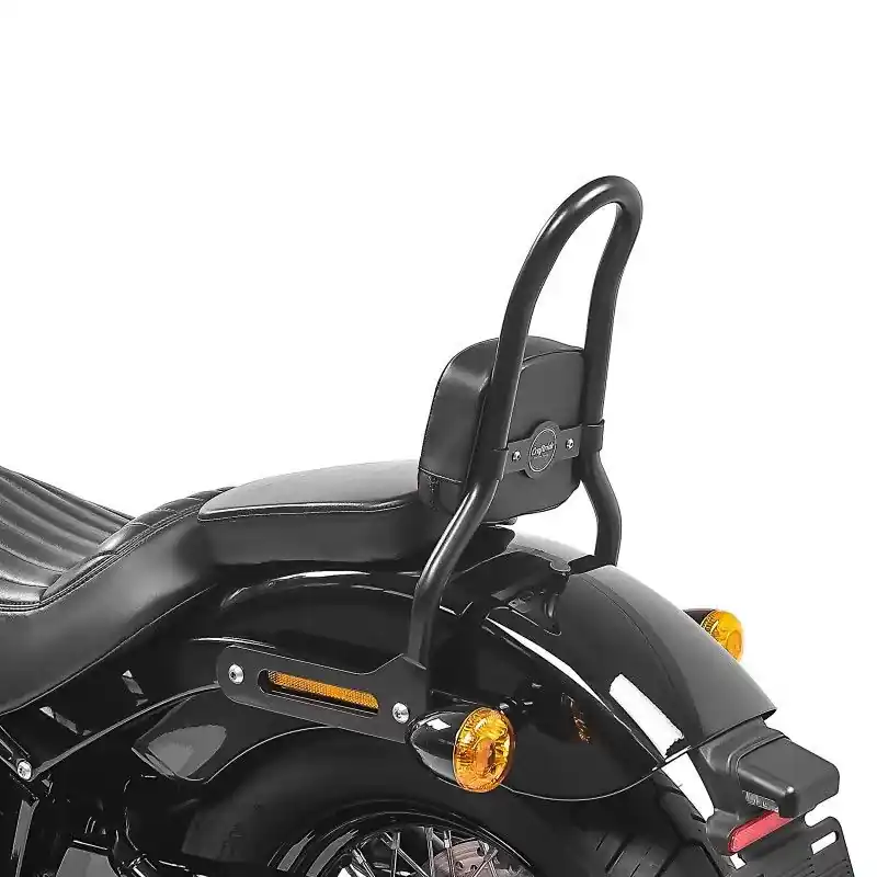 Sissybar S passend voor Harley Davidson Softail Street Bob 18-26 SRL zwart Craftride Goedkoop