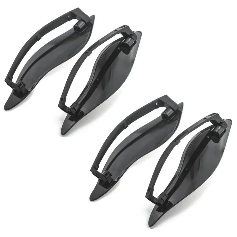 Bestel Nu 2x Zijvleugels luchtdeflectoren passend voor Harley Davidson Touring 14-26 zwart Craftride Set Discount