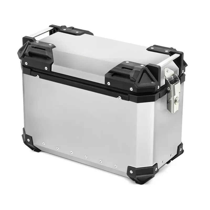 Betaalbaar Motor zijkoffer aluminium 30 liter alu koffer Bagtecs XW30 rechts zilver