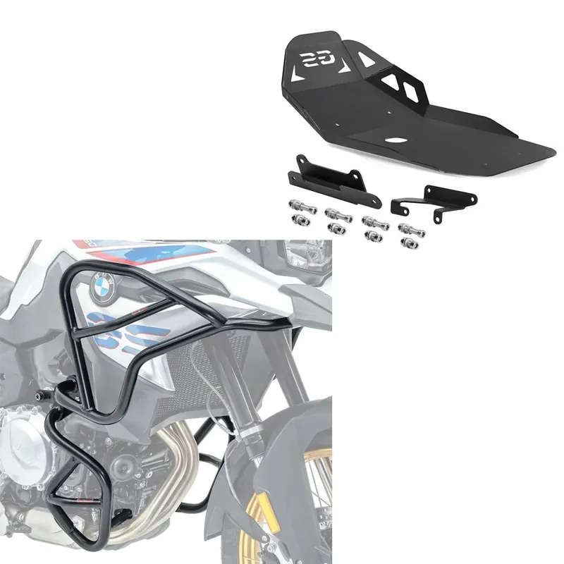 2x valbeugels XL + Motor beschermer compatibel met BMW F 850 GS / F 750 GS 18-20 Betaalbaar