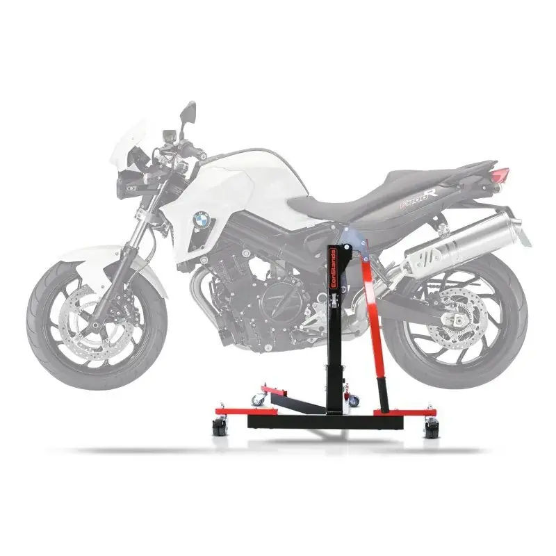 Center Paddock Stand compatibel met BMW F 800 R 09-19 Lift ConStands Power-Evo rood Direct Beschikbaar
