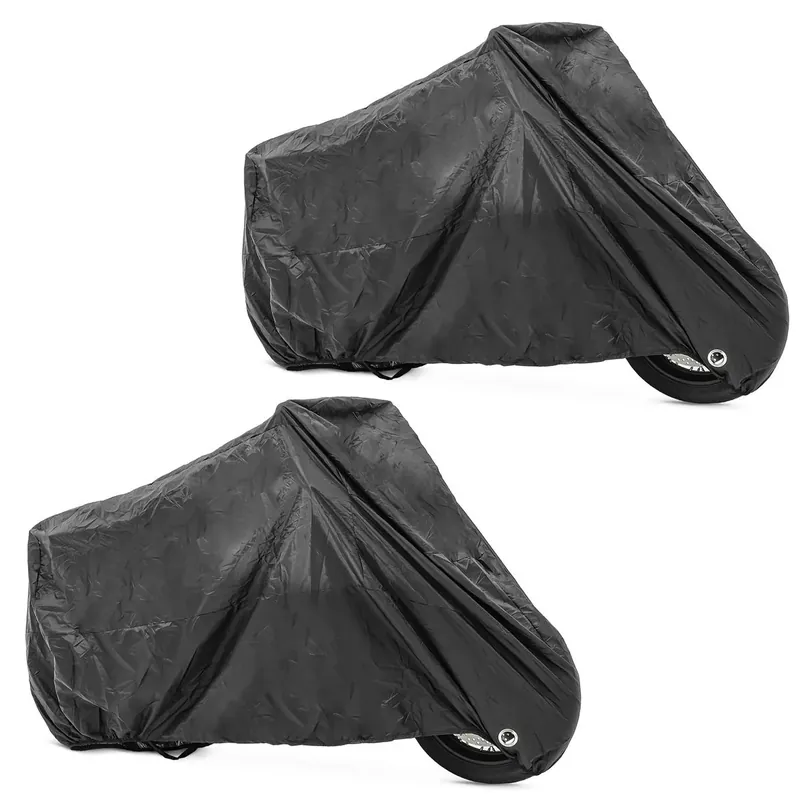 2x Motorfiets zeildoek Craftride XXXL Motor Hoes Outdoor in zwart Discount Set Veilige Betaling