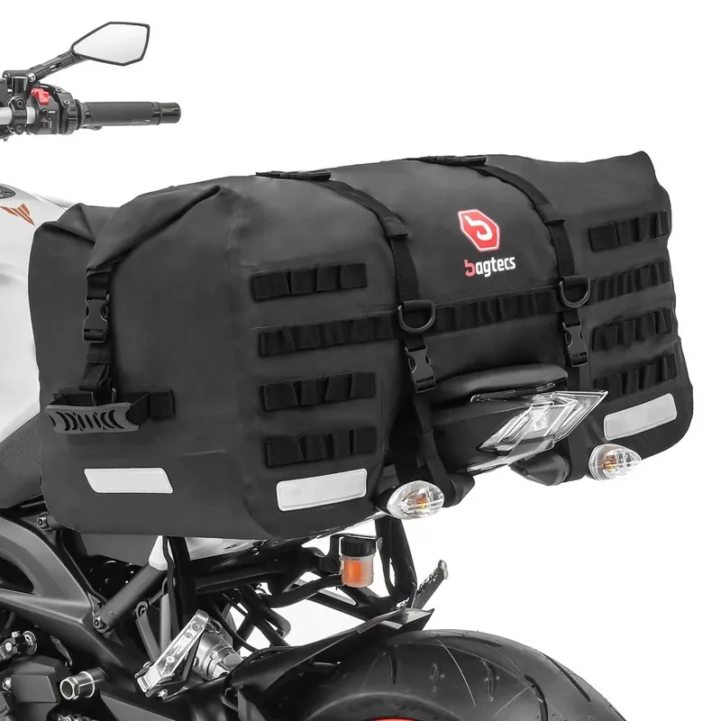 Achterzak compatibel met Yamaha MT-07 / Tracer 700 Buddyseat Tas Bagtecs SX70 70Ltr Rechtstreeks Van De Fabrikant