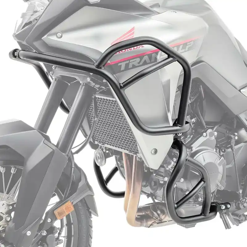 Merkproduct Valbeugel Set compatibel met Honda Transalp XL 750 23-26 crashbar boven en onder Motoguard SK2