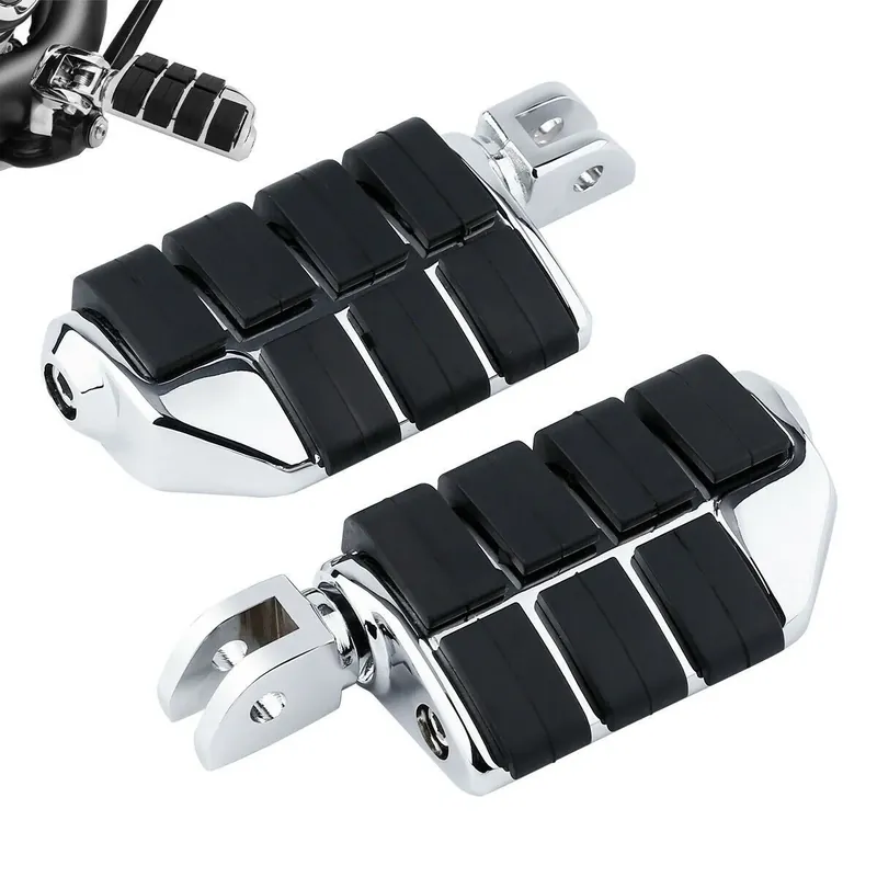 Voetsteunen bestuurder passend voor Harley Davidson Softail Sport Glide 18-25 Craftride ST12 chrom Voordeelprijs