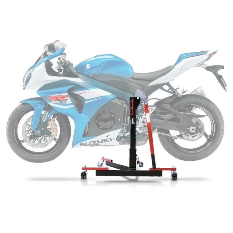 Center Paddock Stand compatibel met Suzuki GSX-R 1000 09-16 Lift ConStands Power-Evo rood Premium