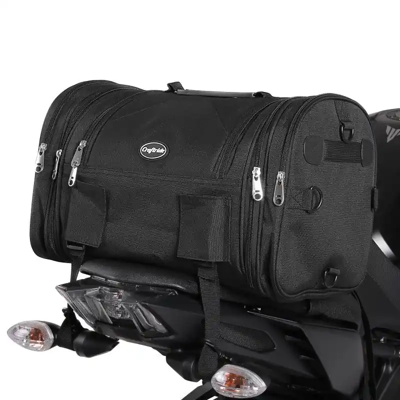 Motorfiets Buddyseat Tas Craftride RB1 Bagagerol 24-30Ltr in zwart Goedkoop