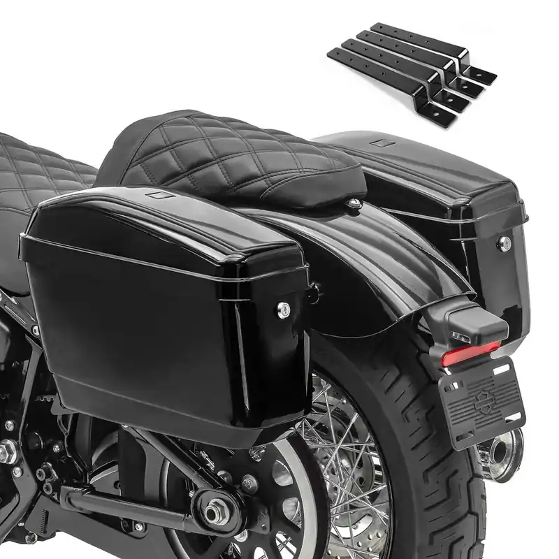 Harde Zadeltassen compatibel met Honda Shadow VT 750 / 600 / 125 C Craftride Nevada 20Ltr elk Koop Online