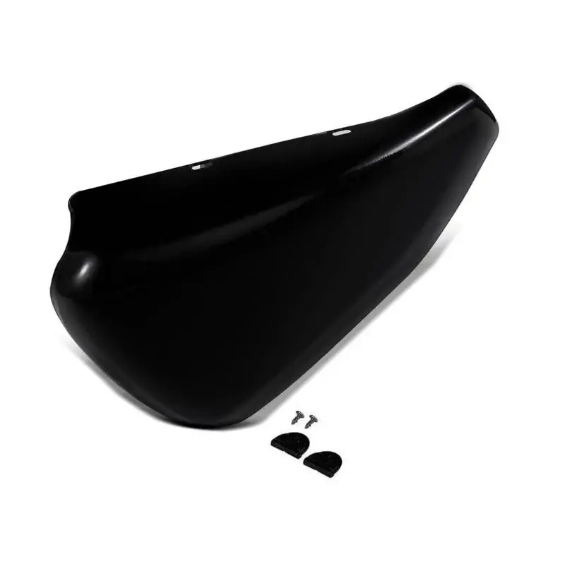 Direct Verzonden Motorfiets Batterijdeksel links Craftride passend voor Harley Davidson Sportster 14-20 Ziijdeksel in zwart
