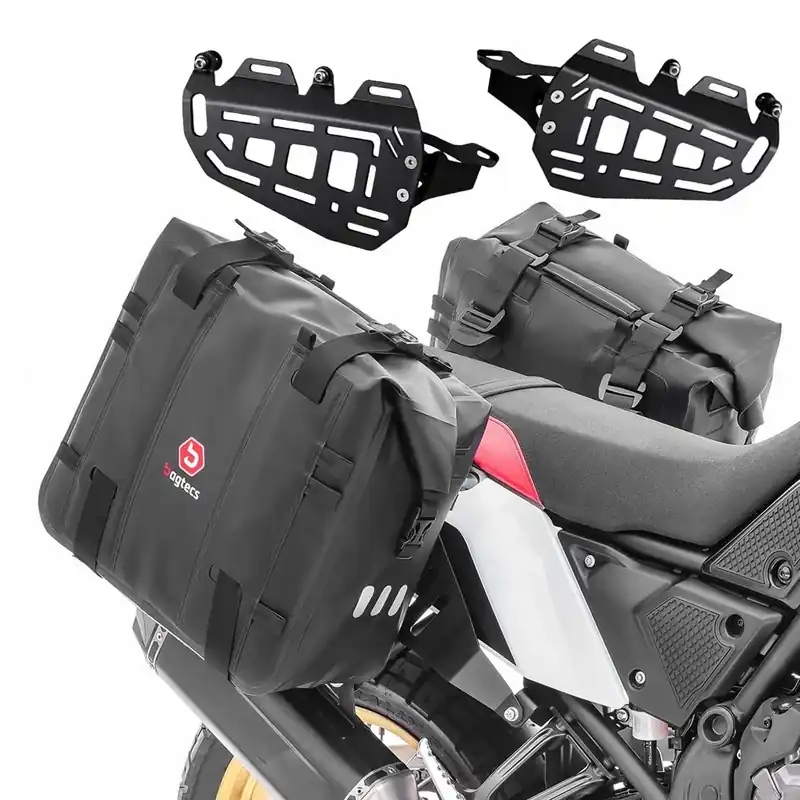 Flitsaanbieding Set Zijtassen XA32 + Zijdrager voor Voge DS 800 X Rally 25-26 Bagagedrager Bagtecs TW17