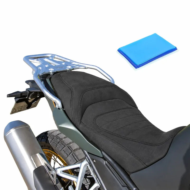 Comfort zitting 1x gel geschikt voor Kove 800X Pro 25-26 Tourtecs KB14 zwart Premium
