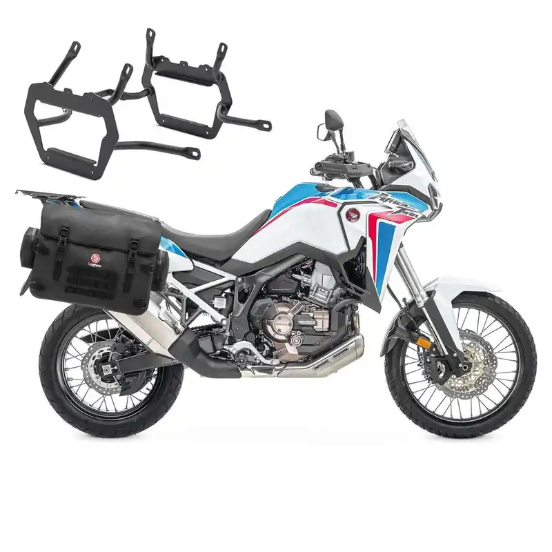 Zijkoffers + kofferrek voor voor Honda Africa Twin CRF 1100 L / Adventure Sports 20-26 Bagtecs BPW-NW Alleen Vandaag