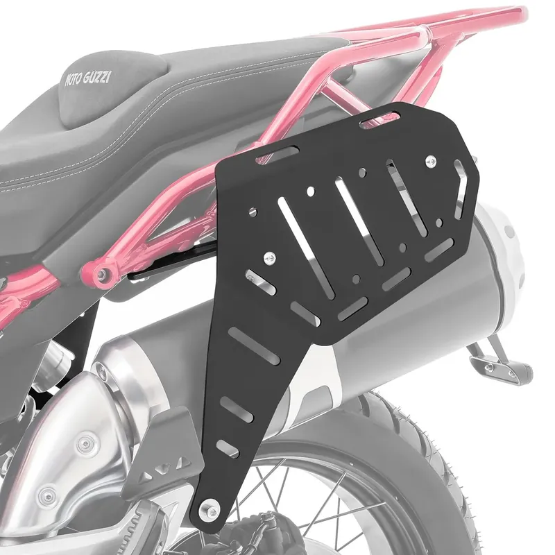 Zijdrager voor Moto Guzzi V85 TT 19-23 Zadeltassen Zijtassen Drager Bagtecs SC66 Favoriet