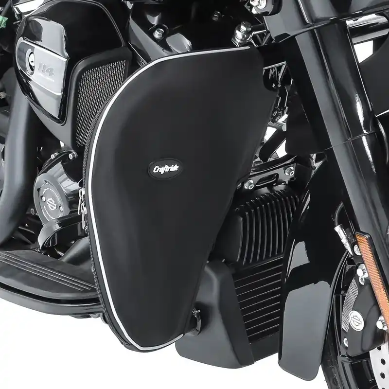 Valbeugel soft lowers passend voor Harley Davidson Road Glide Special 15-23 Craftride zwart Beperkte Voorraad