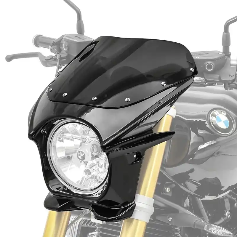 Koplamp Kuip compatibel met Kawasaki Z 900 RS / Cafe Airoad VT2 zwart Direct Verzonden