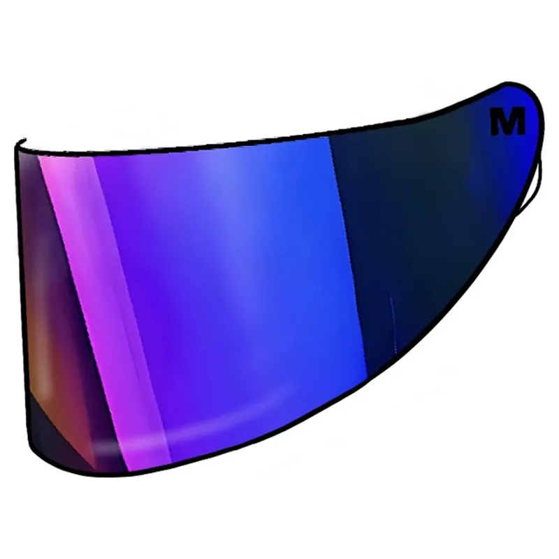 Schuberth S2/C3/C3 Pro Vizier Irridium licht getint regenboog. anti-kras 50-59 Korting