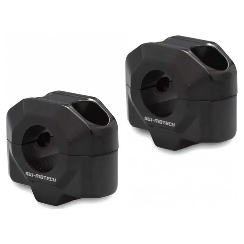 Superprijs SW-Motech Stuurverhogersotech, 22mm stuur Zwart 25mm