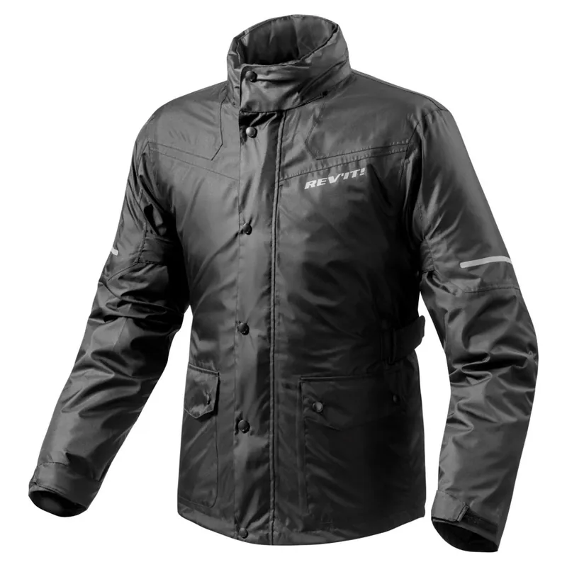Speciale Aanbieding REV'IT! Nitric 2 H2O Regenjas Zwart XS