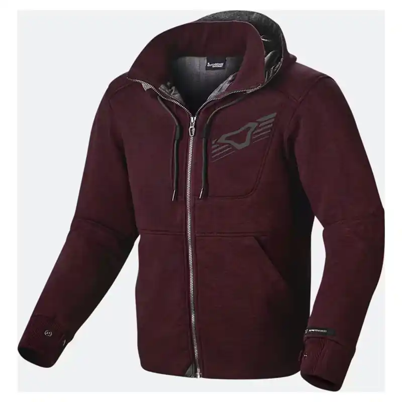 Fabrieksprijs Macna District Motorhoodie Rood M