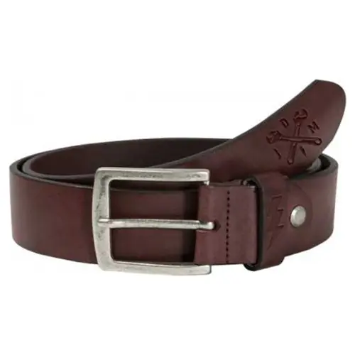 Beperkt Aanbod John Doe Cross Tool leren riem Donkerbruin 105