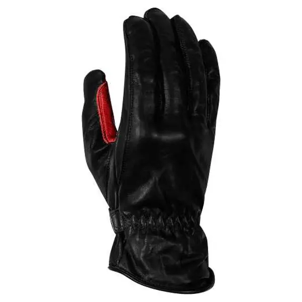 Speciale Aanbieding Rusty Stitches Gloves Johnny Zwart-Rood S