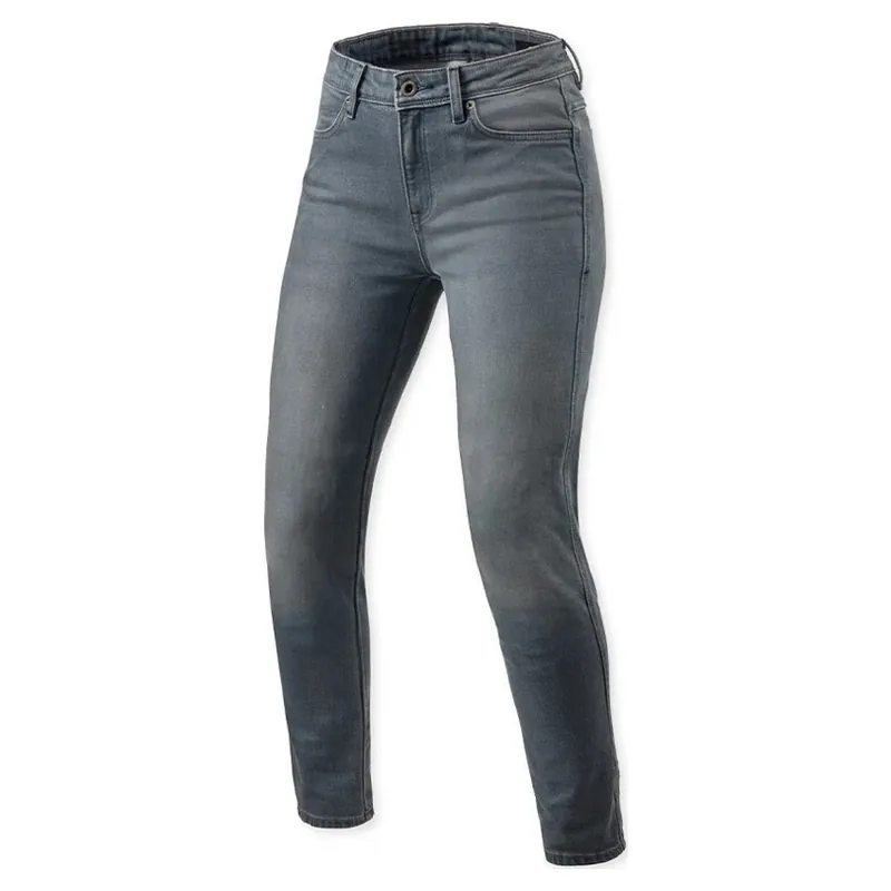 Beperkt Aanbod REV'IT! Marley Dames SK Motorjeans Grijs W24-L32