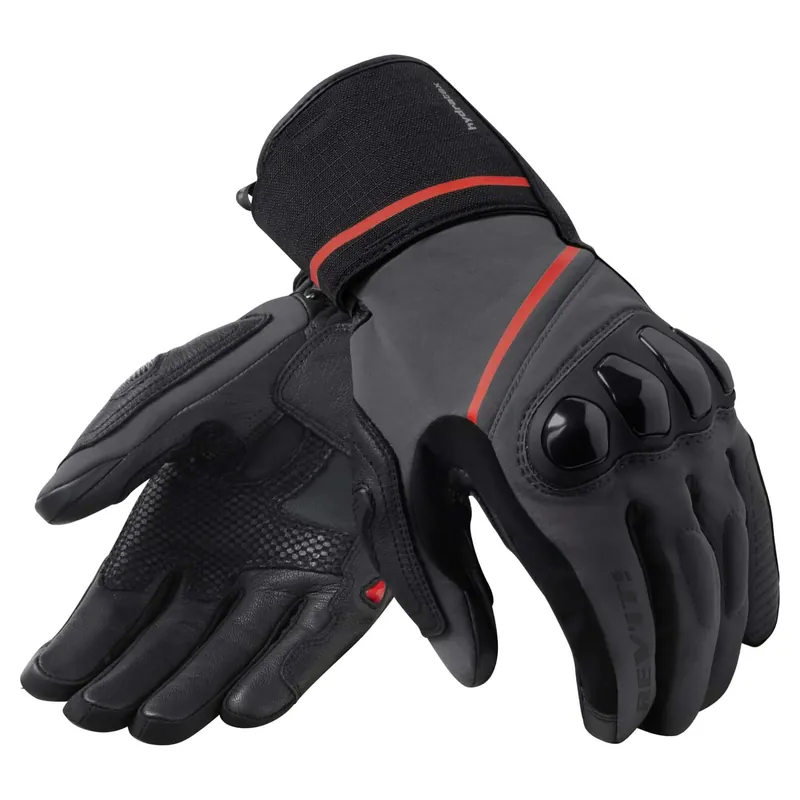 REV'IT! Summit 4 H2O Handschoenen (FGS194) Zwart-Grijs S Koop Online