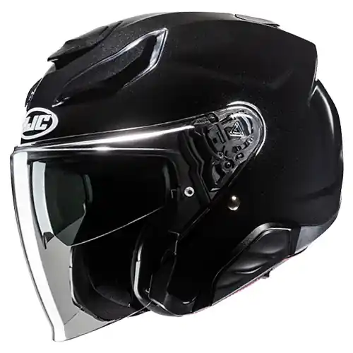 Hete Deal HJC F31 Jethelm Zwart S