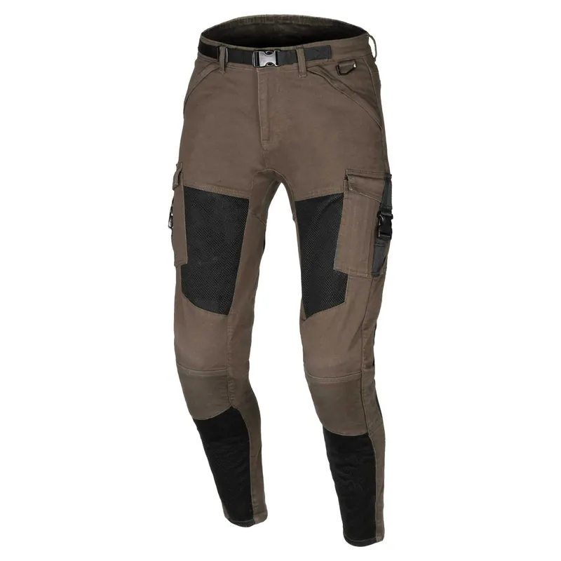 Laatste Versie Macna Bombar Motorjeans Bruin-Zwart 30
