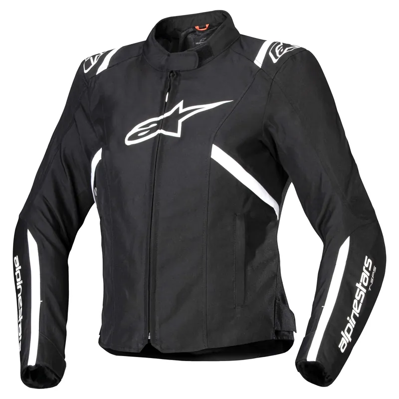 Alpinestars Stella T-SPS V2 WP Motorjas Zwart-Wit XS Direct Beschikbaar