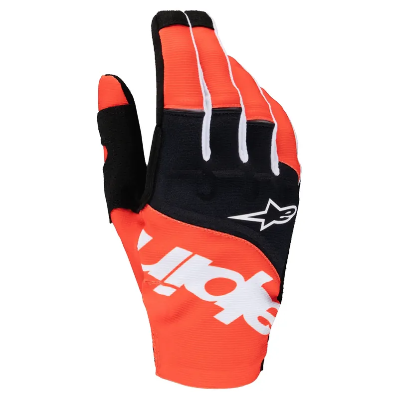 Alpinestars Techstar Motorhandschoenen Zwart-Oranje Meest Verkocht