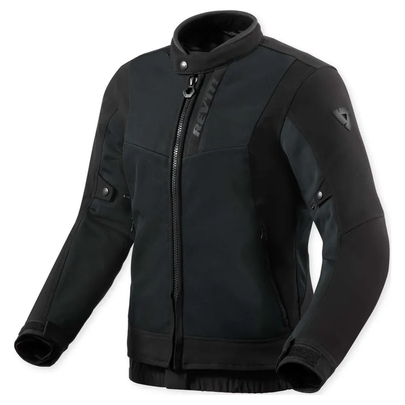Koop Online REV'IT! Highcrest H2O Dames Motorjas Zwart 34