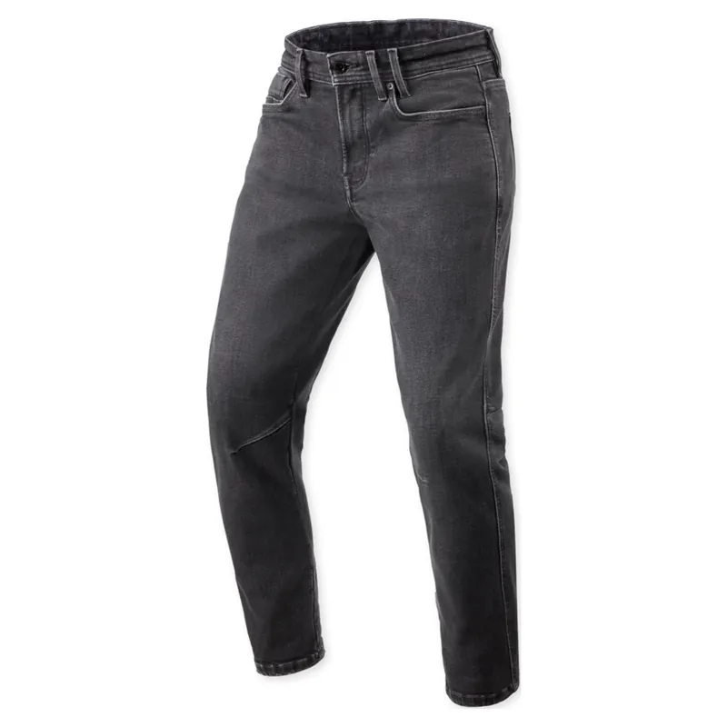 Direct Beschikbaar REV'IT! Detroit 3 Tapered Motorjeans Zwart 38/36