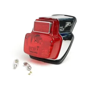Achterlicht BGM Originele Antik Metaal Chroom voor Vespa Hete Deal