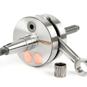 Merkproduct Krukas BGM Evolution 2, Langhub 55mm Hub, 110mm Drijfstang, D=90mm Wangen voor Piaggio Hexagon, TPH, Skipper, TPH, Gilera Runner, Aprilia SR, Italjet Dragster 125-180cc 2T
