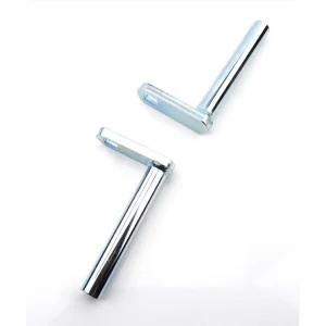 Superprijs Voetsteunen Pränafa Set Staal 18mm voor Hercules K 50 RE, SE, RX, SX, RL, RLC, MK 1, 2, 3, 4, SB Ultra, KTM Comet, DKW RT 159, Horex