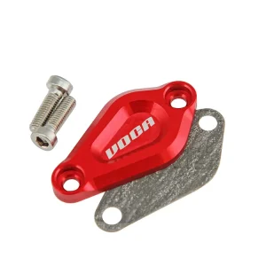 Afdekking oliepomp VOCA EVO rood voor Minarelli AM6, Derbi EBE, EBS, D50B Voordeelprijs