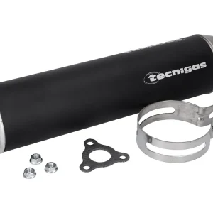 Einddemper Tecnigas E-NOX Aluminium zwart Direct Beschikbaar