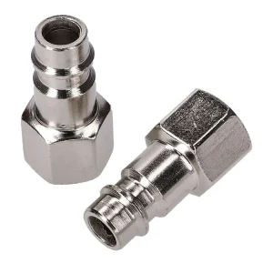 Druckluft-Schnellverbinder Set 1/4 Velg BSP Binnendraad 2-delig Lage Prijs