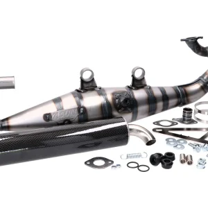 Uitlaat Yasuni Carrera 10 Carbon-Look voor Minarelli horizontaal Weekendaanbieding